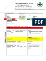 Format Pengkajian Pasien Gawat Darurat Pada Orang Dewasa