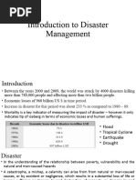 Intorduction To Disaster Management