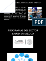 Que Son Los Programas de Salud