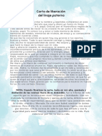 Carta de Liberación Del Linaje Paterno