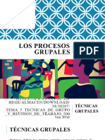 Los Procesos Grupales Tecnicas Unidad 2