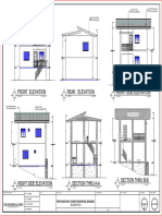 Front Elevation Rear Elevation Right Side Elevation: Proposed Two-Storey Residential Building