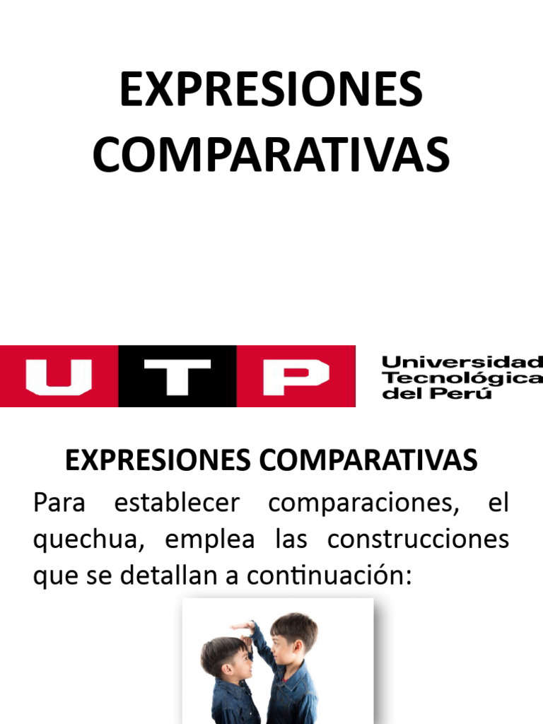 Expresiones Comparativas - Intermedio II 2 | PDF | Familias de idiomas ...
