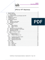 UPS Option For VFT Machines