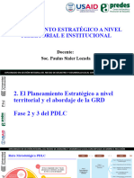 Planeamiento Estratégico y GRD - Sesión 2-21.09.23