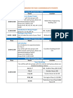 Year 3 Welcome Week Programme - FINAL