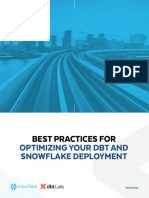 Best Practices For Optimizing Your DBT and Snowflake Deployment