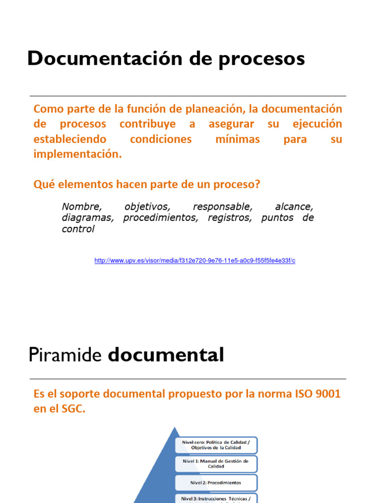 Documentación de Procesos en ISO 9001 | PDF | Informática