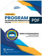 Program Pelaksanaan Pemenuhan Mutu Dalam Proses Pembelajaran