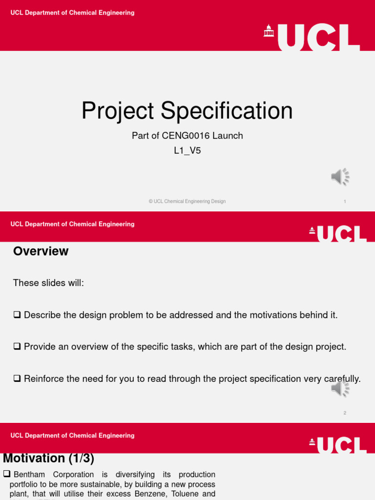 L1 - V5 Launch - Project Specification - Slides - 2023-24 | PDF