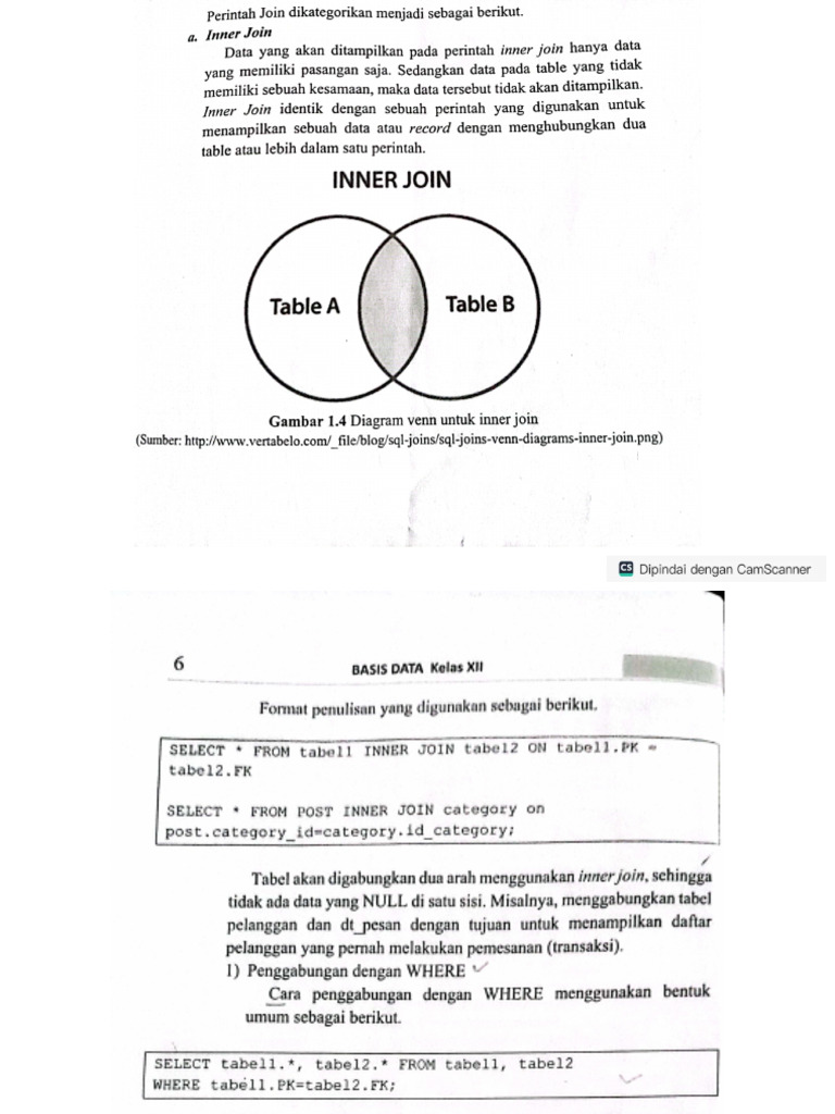 Inner Join | PDF