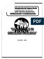 Guias de Manejo de Ginecologia Oncologica