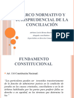 Marco Normativo y Jurisprudencial de La Conciliación