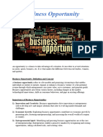 3 - Business Opportynity-Maekert Research