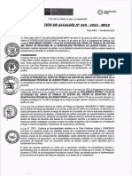 Resolucion de Alcaldia #449-2023-MPLP
