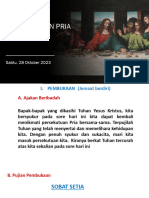 Ibadah Pria 28 Oktober 2023 - 1