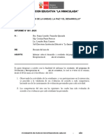 Informe de Nivelación y Recuperación Académica 2023
