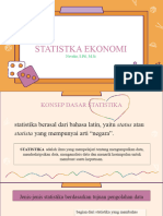 Konsep Dasar Statistika