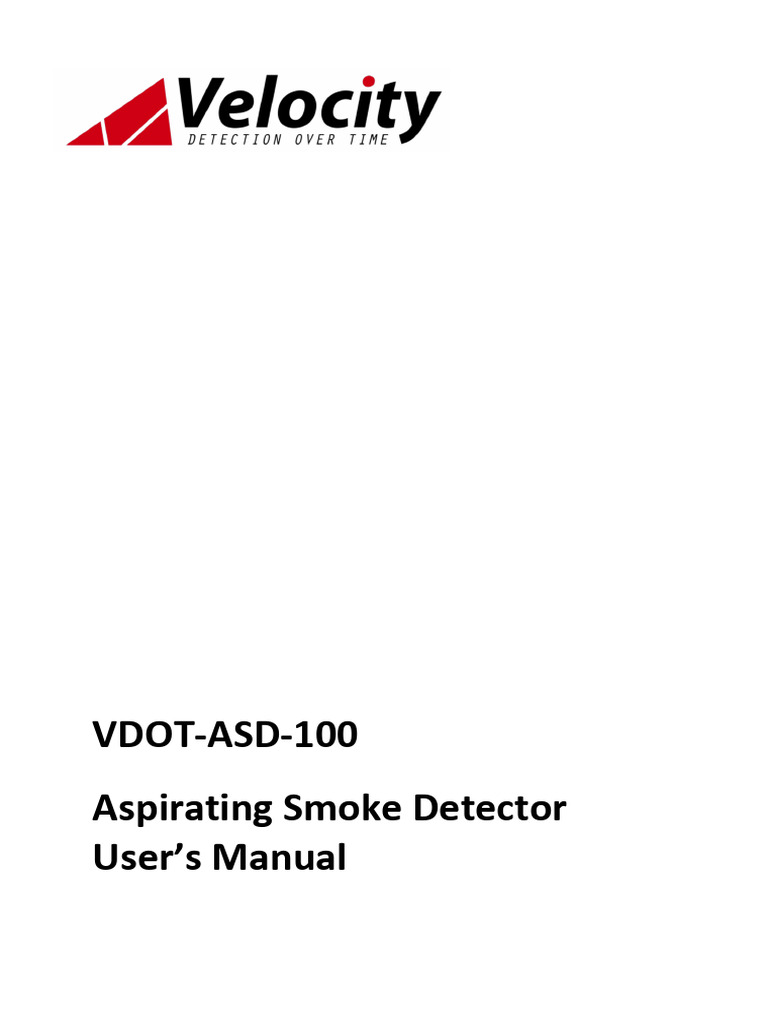 Vdot Asd 100 Manual v10 | PDF