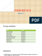 Anti Diuretics