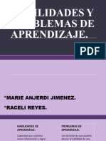 Habilidades y Problemas de Aprendizaje