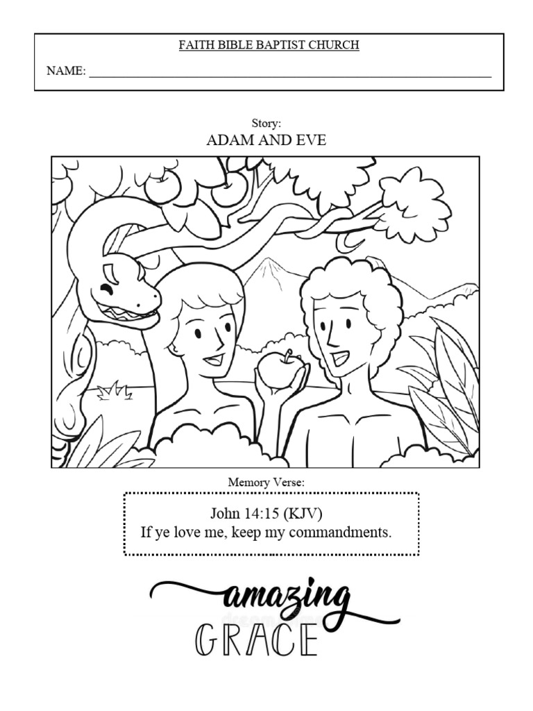 Adam and Eve PDF