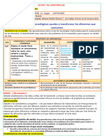 Usamos Tecnologías Tradicionales Conservación de Alimentos en La Comunidad.