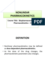 7.nonlinear Pharmacokinetics