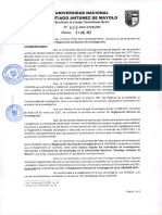 RCU #003 2022 (Aprobar El Reglamento General de Investigación de La UNASAM-2021)