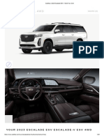 Cadillac _ 2023 Escalade ESV - Build Your Own