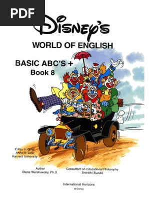 ♦️♦️♦️♦️DisneyWORLDOF ENGLISH BasicABCs➕1-12 Disney's World of English