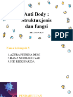Kelompok 5. Struktur Jenis Dan Fungsi Antibodi