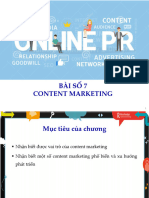 Lecture 7 - Content Marketing