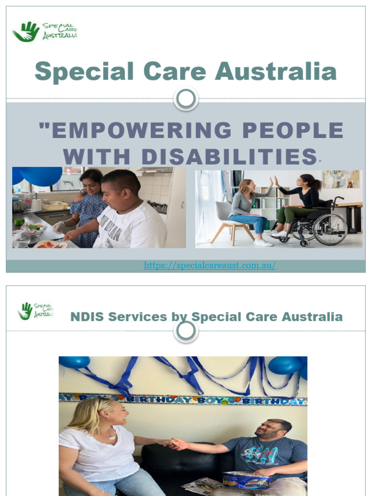 NDIS Services and Support in Australia | PDF | Disability | Social Programs