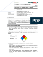 MSDS Diesel B5 S50 Diciembre 2013