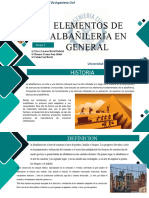 Elementos de Albañileria en General: Universidad Nacional de Moquegua