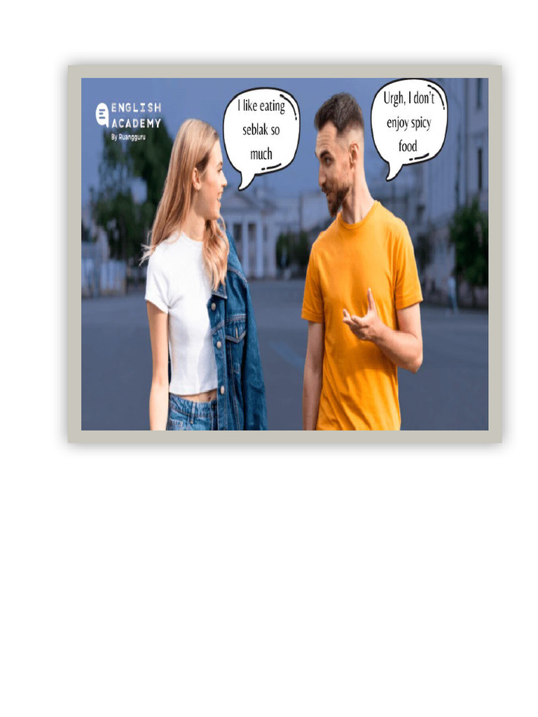 Expression of Like Dislike | PDF