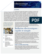 Bulletin Électronique