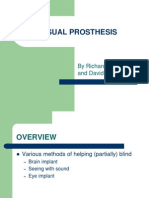 Visual Prosthesis: by Richard Jones and David Henley