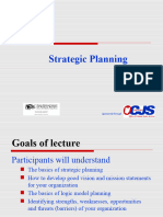 Strategic Planning