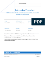 LTE Integration Procedure