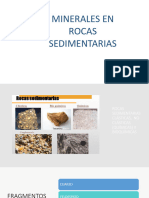 Minerales en Rocas Sedimentarias