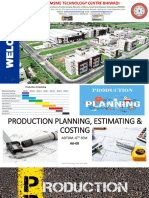 Producation Planning Estimating & Costing