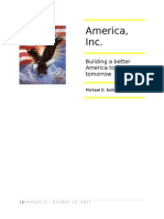 America, Inc - A Business Plan For Our Future - 1st Draft