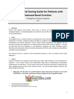 RENAL Dosing