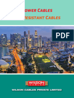 Wilson FR & Power Cable Catalog