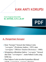 1 Pengertian Korupsi