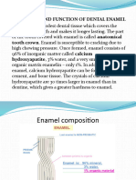 Morphology II - Lecture 2, Structure and Function of Dental Enamel