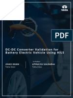 DC DC Converter Validation For Battery Electric Vehicle Using HILS