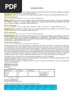 Number System Reviewer